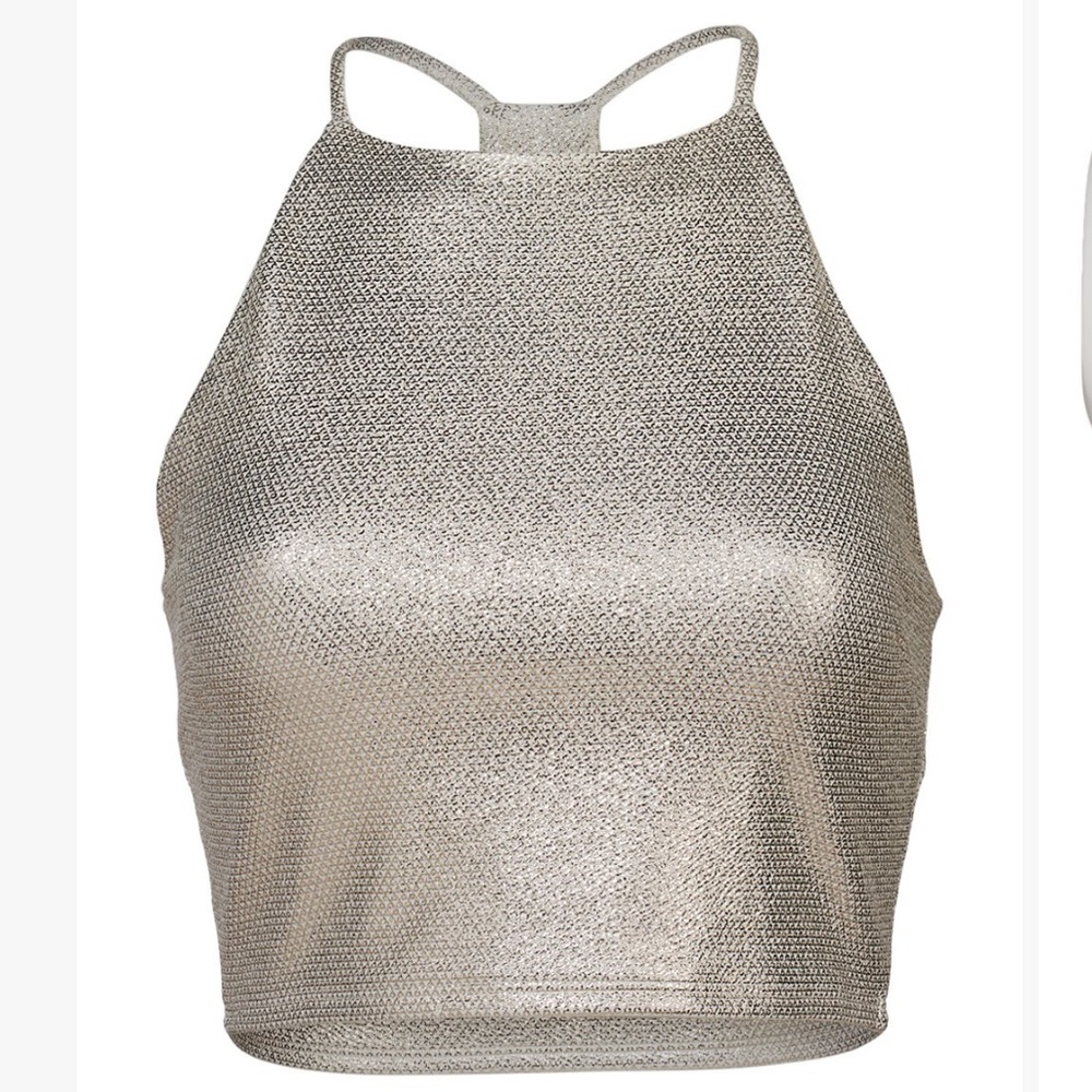 F21 Racerback crop tank